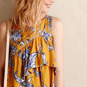 Karen walker pleated posies tank